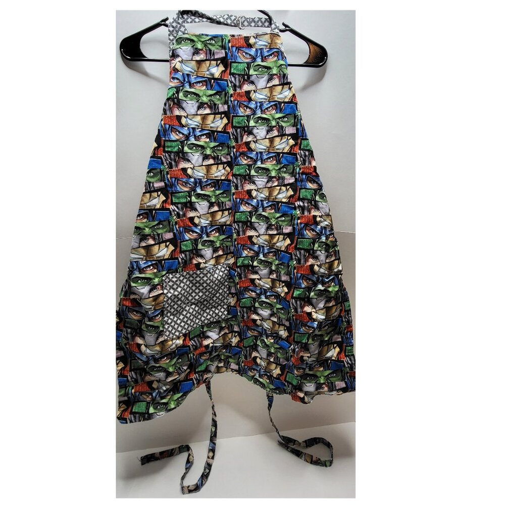 Avenger Eyes Marvel Characters Unisex Adult Cook BBQ Apron Bib Homemade